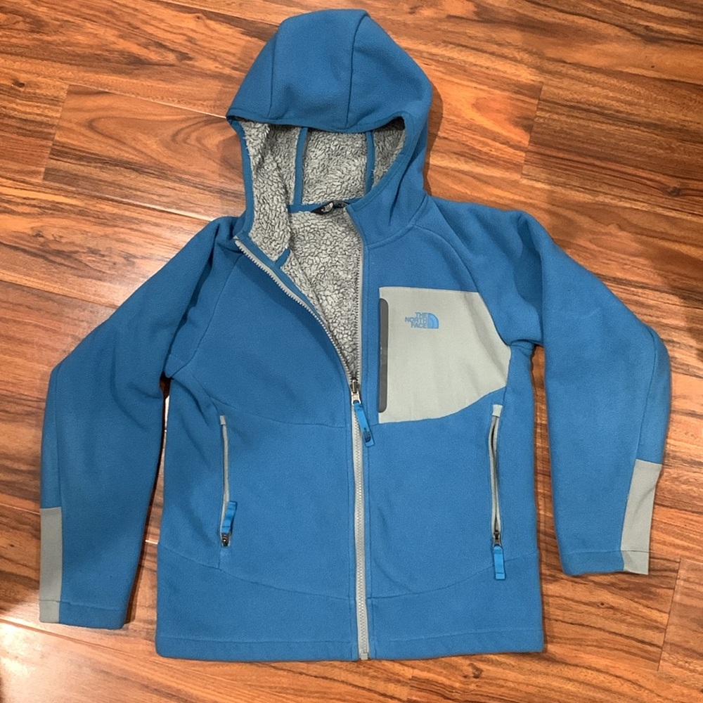 Boys The North Face Fleece Jacket - BOYS SIZE MEDIUM
